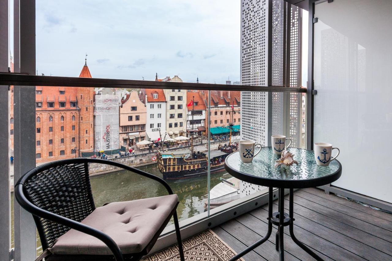 Uroczy Apartament No1 W ,, Sercu Starego Miasta Wyspa Spichrzow,, Gdańsk Extérieur photo